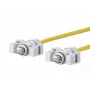Tīkla kabelis METZ CONNECT 141N113K13K50 Cat6 S/FTP 5m Dzeltens