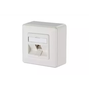 RJ-45 kontaktligzda BTR NETCOM 130B12D10002-E Balta