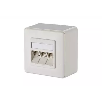 Strāvas kontaktligzda RJ-45 BTR NETCOM 130B12D30002-E Balta