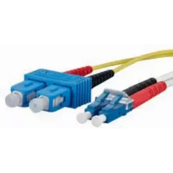METZ CONNECT 151P1EOJO20E Duplex SC/LC OS2 2 m savienojuma kabelis