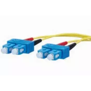 METZ CONNECT 151P1EOEO20E Duplex SC/SC OS2 2 m optiskās šķiedras savienojuma kabelis