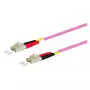 Šķiedru optikas kabelis METZ CONNECT 151S1JOJO50E 5 m LC Violet