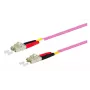 Šķiedru optikas kabelis METZ CONNECT 151S1JOJOA0E 10 m LC Violet
