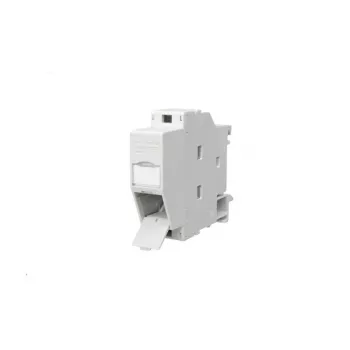 Keystone modulis METZ CONNECT 1309428103-E Leņķveida Pelēks RJ-45