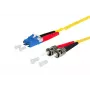 METZ CONNECT 151P1JOAO30E optiskā šķiedra LC 2x ST I-V(ZN) H 3 m dzeltena