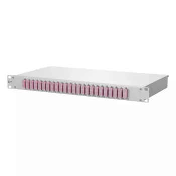 Patch panel METZ CONNECT 150257BB24-E, 1U, SC savienotājiem