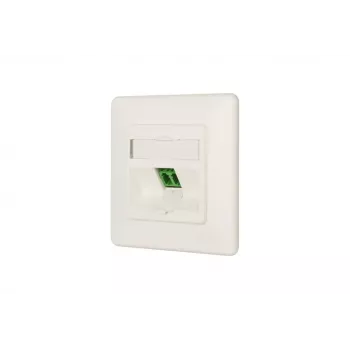 METZ CONNECT LC-D kontaktligzda balta 1501207K1U-E