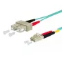 Optiskās šķiedras kabelis METZ CONNECT 151J1EOJOB0E SC LC I-V(ZN) H 20 m Aqua