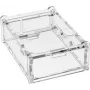 Caurspīdīgs akrila korpuss Raspberry Pi B+ RB-Case+01