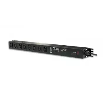 Strāvas sadales bloks Güde 8316-2 8× IEC C13 0U Melns