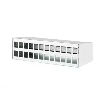 METZ CONNECT 130861-2402KE sienas stiprinājuma rāmis patch paneļiem