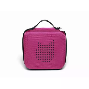 Rokassoma / plecsoma Tonies 04-0026 — poliestera bērnu soma, violeta, 175×65×175 mm, rāvējslēdzējs