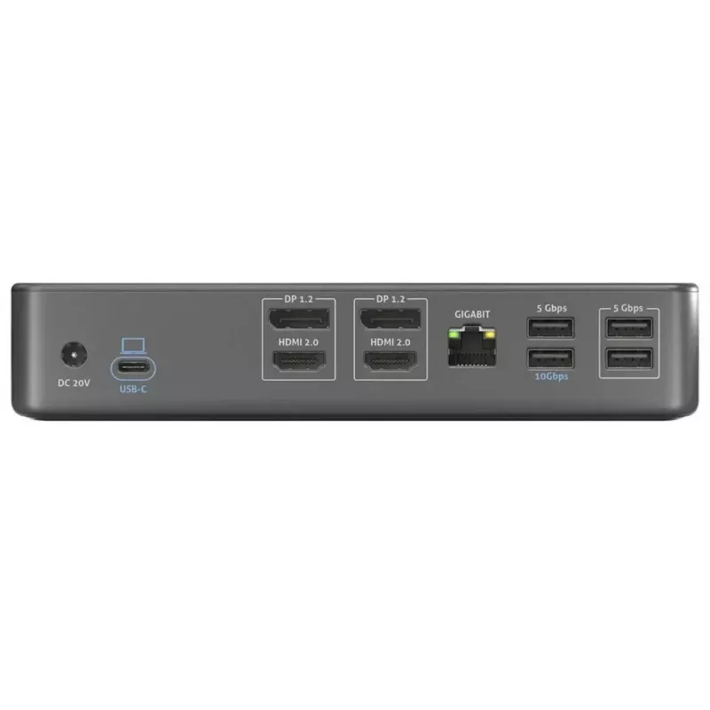 Doku klēpjdatoram PureLink VL-D210DL USB 3.2 Gen 2 Type-C Pelēka 96W