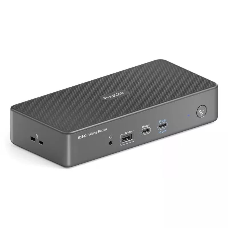 Doku klēpjdatoram PureLink VL-D210DL USB 3.2 Gen 2 Type-C Pelēka 96W