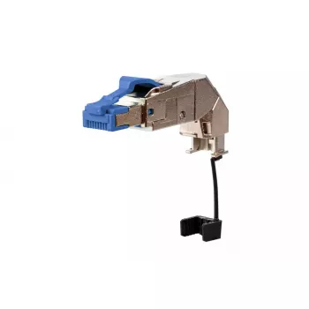 METZ CONNECT 40G RJ45 lauka spraudnis pro 360 Blue vīriešu savienotājs
