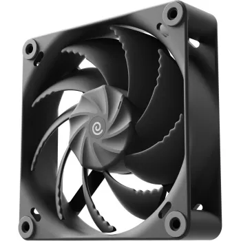 Korpusa ventilatori HAVN H12 PWM 120 mm melni — 3 komplektā