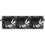 Korpusa ventilatori HAVN H14 PWM 140 mm melni — 3 gabalu komplekts