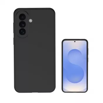 4smarts 541758 silikona maciņš Samsung Galaxy A37 5G, 17 cm (6.7 collu), melns