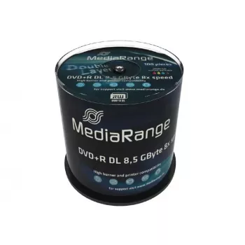 DVD+R DL MediaRange MR471 8.5 GB 100 gab.