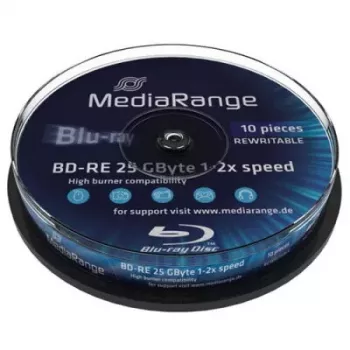 MediaRange MR501 BD-RE 25GB 10 gab. pārrakstāmi Blu-ray diski