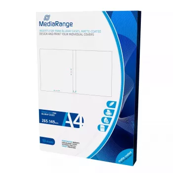 MediaRange MRINK123 Printerpapīrs A4 Matēts 50 Lapas Balts