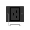 Strāvas sadales bloks PowerWalker 10133031, 24 AC kontaktligzdas, 0U, melns