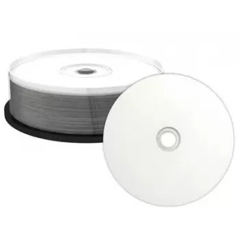 MediaRange MRPL402 BD-R tukšs Blu-Ray disks, 25 GB, 4×, balts apdrukājams virsma, 25 gab. kastē