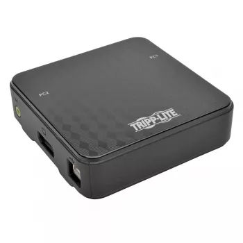KVM slēdzis 2-portu DisplayPort Tripp Lite B004-DP2UA2-K, 4K@60Hz, USB tastatūra/pelīte, audio, kabeļi