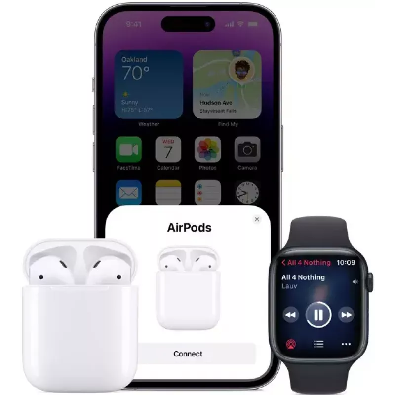 Apple AirPods (2. paaudze) — bezvadu austiņas