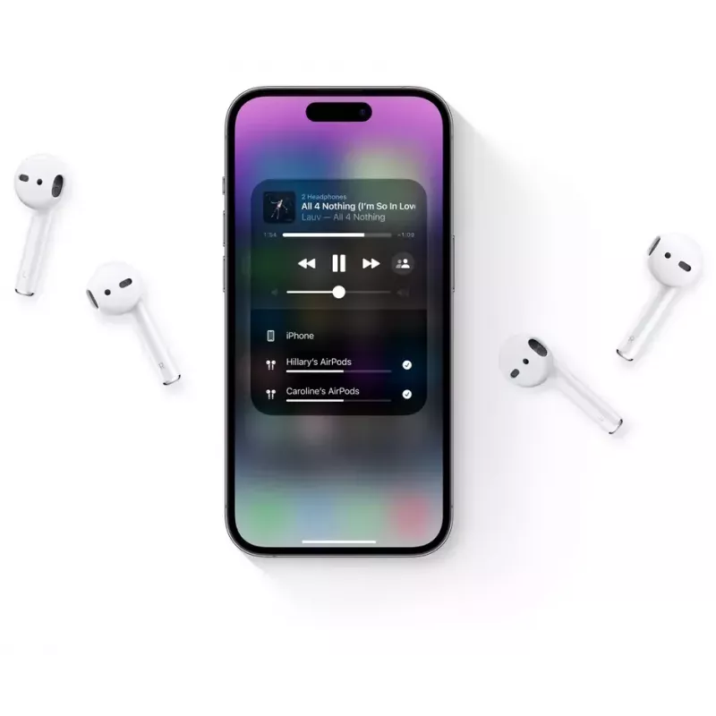 Apple AirPods (2. paaudze) — bezvadu austiņas