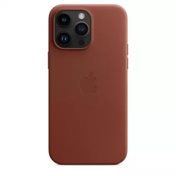 Apple Ādas MacCase ar MagSafe iPhone 14 Pro Max — Brūna, 6,7 collu ekrānam