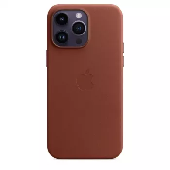 Apple Ādas MacCase ar MagSafe iPhone 14 Pro Max — Brūna, 6,7 collu ekrānam