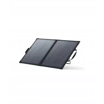 Salokāms bifaciāls saules panelis Anker Solix PS100 100W, pārnēsājams salokāms dizains