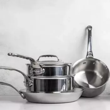 de Buyer Affinity apaļš nerūsējošā tērauda katls 1,7 L