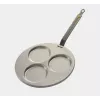 Sautēšanas panna DE 5612.03, nerūsējošais tērauds, apaļa, Ø 27 cm, augstums 12 mm