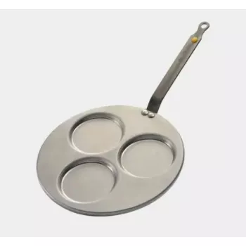 Sautēšanas panna DE 5612.03, nerūsējošais tērauds, apaļa, Ø 27 cm, augstums 12 mm