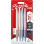 Gēla pildspalva Sharpie S-Gel Frost Blue Pearl White 0.7 mm — zili melna tinte