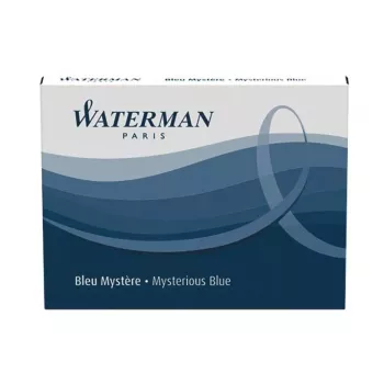 Pildspalvas kārtridžs Waterman S0110910 zils 8 gab.