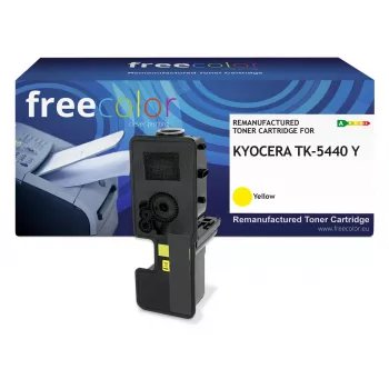 Tonera kasetne FREECOLOR K16582F7 saderīga ar Kyocera, Dzeltena, 2400 lpp, 1 gab.