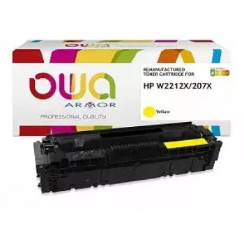 Tonera kasetne OWA Armor HP W2212X 2450 lpp dzeltena