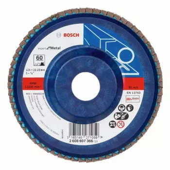 Bosch 2 608 607 366 Tīrīšanas disks metālam, plakans centrs