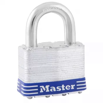 Piekaramā slēdzene MASTERLOCK 51 mm laminēta tērauda korpuss ar tapu cilindru