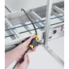 MASTER LOCK Python regulējama bloķējama troses slēdzene 1,8m x 10mm melna dzeltena