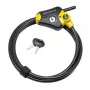 MASTER LOCK Python regulējama bloķējama troses slēdzene 1,8m x 10mm melna dzeltena
