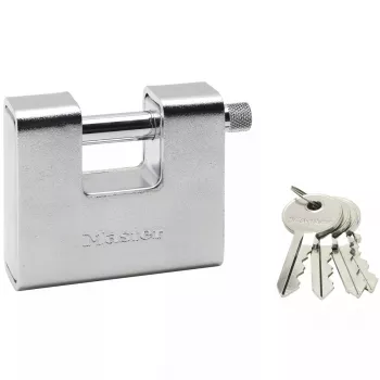 Slēdzene MASTER LOCK 680EURD 80mm rūdīta tērauda aizsargāts važas