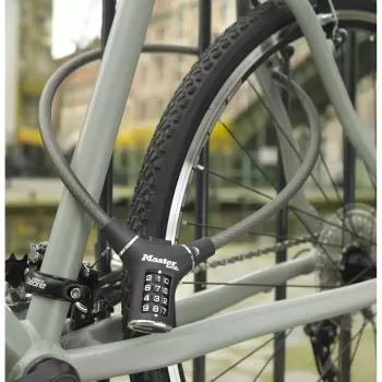 Kabeļa slēdzene MASTER LOCK 8229EURDPRO Melna 0.9 m
