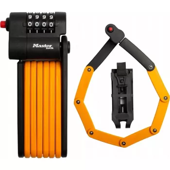 Saliekamā velosipēda slēdzene MASTERLOCK 8336EURDPRO ar kodu