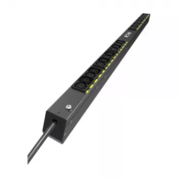 Strāvas sadales bloks Eaton EVBAF116A, 24 AC kontaktligzdas, 22.5U, melns