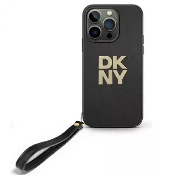 Cietais maciņš DKNY DKHCP16XPBSWSK iPhone 16 Pro Max 6,9 collas — melns ar plaukstas siksniņu