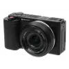 Kompaktkamera AgfaPhoto Realishot C110 — 24 MP, 1/3.06 collu CMOS, 3x optiskais tālummaiņas objektīvs, 4K, Wi‑Fi, 2.8 collu skārienekrāns, melna